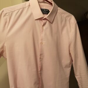 Topman Muscle fit Dress shirt - pink